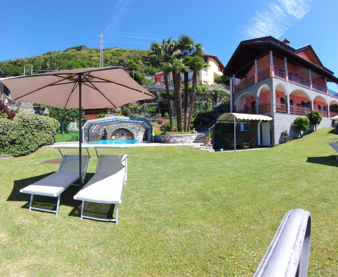 Residence Casa Rosa Gera Lario Kültér fotó